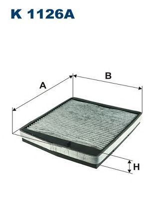 FILTRON k1126a -  Фильтр воздуха в салоне