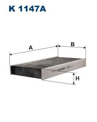 FILTRON k1147a -  Фильтр воздуха в салоне