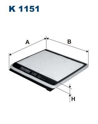 FILTRON k1151 -  Фильтр воздуха в салоне