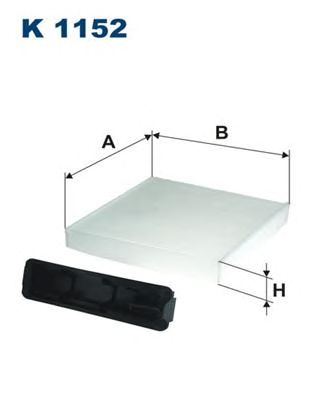 FILTRON k1152 -  Фильтр воздуха в салоне