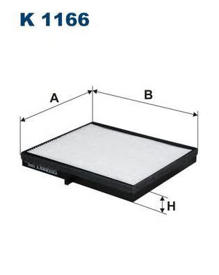 FILTRON k1166 -  Фильтр воздуха в салоне