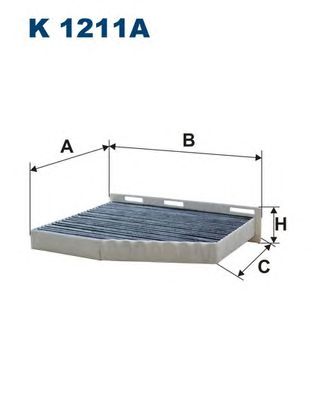 FILTRON k1211a -  Фильтр воздуха в салоне