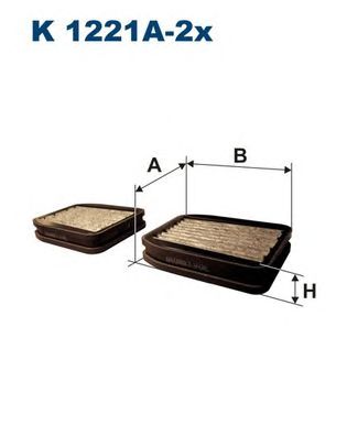 FILTRON k1221a2x -  Фильтр воздуха в салоне