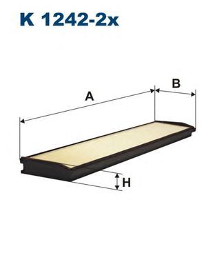 FILTRON k12422x -  Фильтр воздуха в салоне