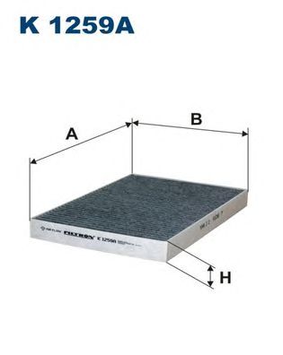 FILTRON k1259a -  Фильтр воздуха в салоне