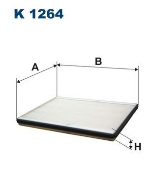 FILTRON k1264 -  Фильтр воздуха в салоне