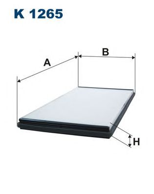 FILTRON k1265 -  Фильтр воздуха в салоне