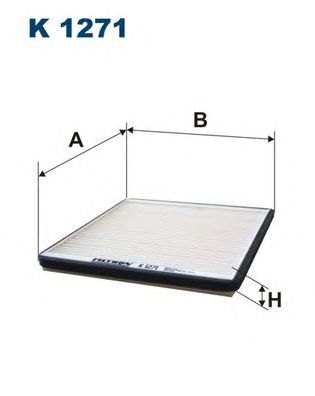 FILTRON k1271 -  Фильтр воздуха в салоне