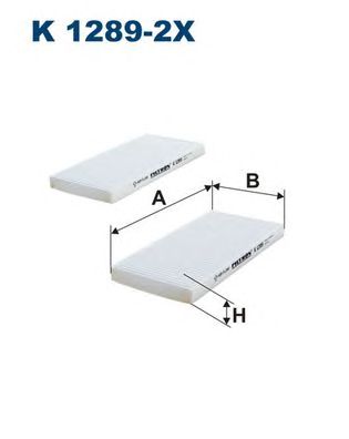 FILTRON k12892x -  Фильтр воздуха в салоне