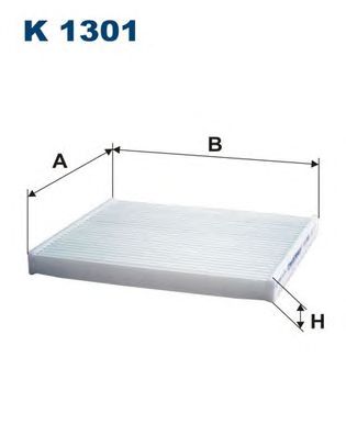 FILTRON k1301 -  Фильтр воздуха в салоне