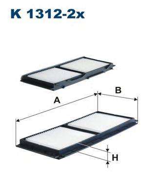 FILTRON k13122x -  Фильтр воздуха в салоне