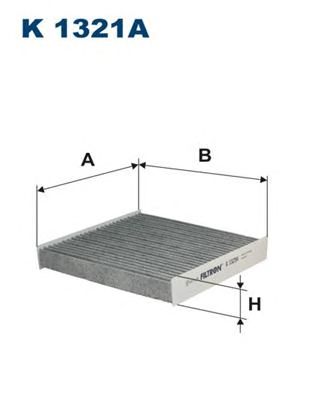 FILTRON k1321a -  Фильтр воздуха в салоне
