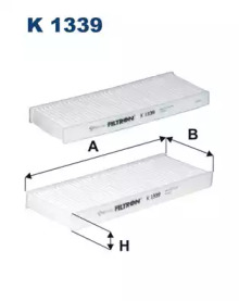 FILTRON k13392x -  Фильтр воздуха в салоне