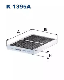 FILTRON k1395a -  Фильтр воздуха в салоне
