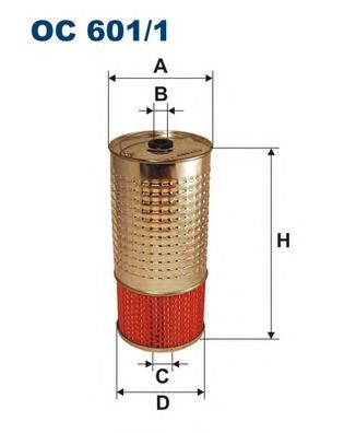 FILTRON oc6011 -  Масляный фильтр