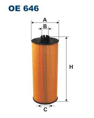 FILTRON oe646 -  Масляный фильтр