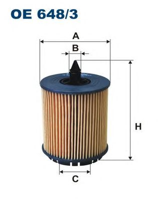 FILTRON oe6483 -  Масляный фильтр