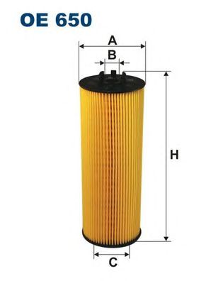 FILTRON oe650 -  Масляный фильтр