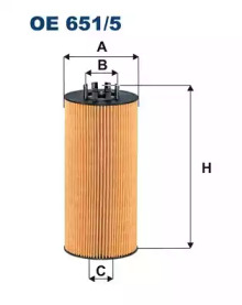 FILTRON oe6515 -  Масляный фильтр