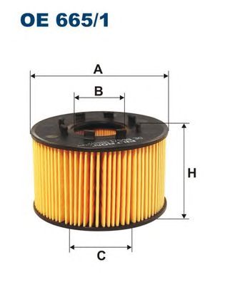 FILTRON oe6651 -  Масляный фильтр