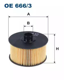 FILTRON oe6663 -  Фильтр масляный