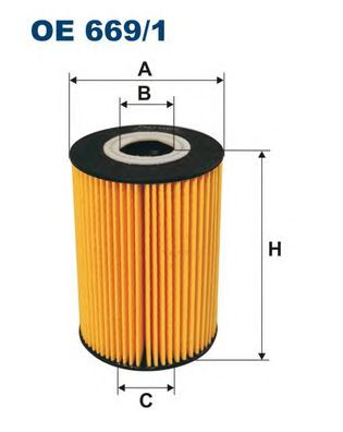 FILTRON oe6691 -  Масляный фильтр