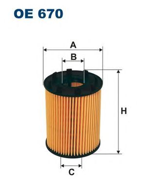 FILTRON oe670 -  Масляный фильтр