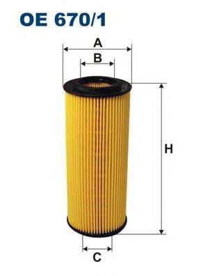 FILTRON oe6701 -  Масляный фильтр