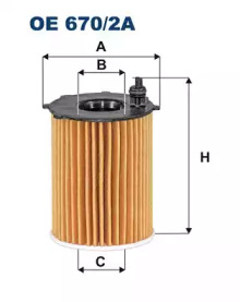 FILTRON oe6702a -  Масляный фильтр