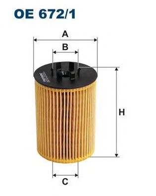 FILTRON oe6721 -  Масляный фильтр