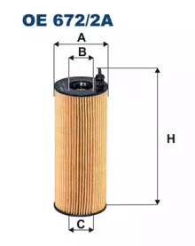 FILTRON oe6722a -  Масляный фильтр