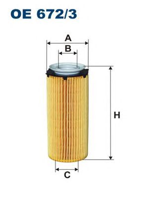 FILTRON oe6723 -  Масляный фильтр