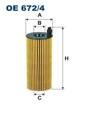 FILTRON oe6724 -  Масляный фильтр