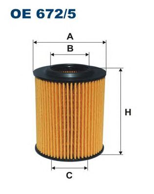 FILTRON oe6725 -  Масляный фильтр