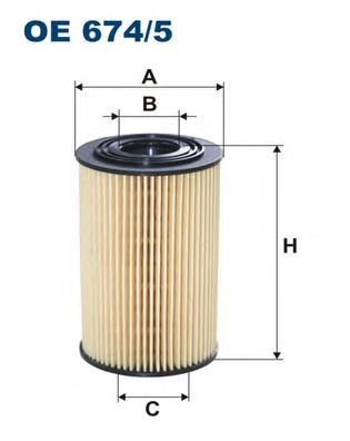 FILTRON oe6745 -  Масляный фильтр