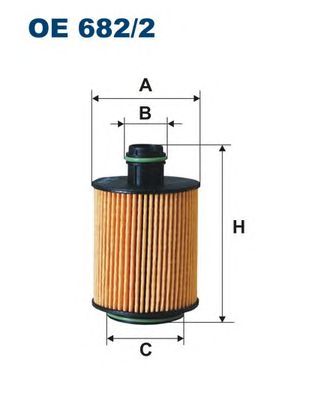 FILTRON oe6822 -  Масляный фильтр
