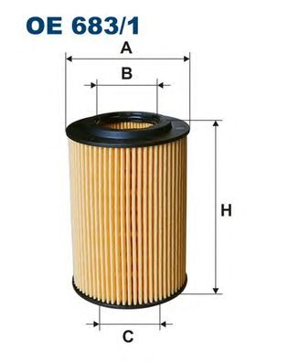 FILTRON oe6831 -  Масляный фильтр
