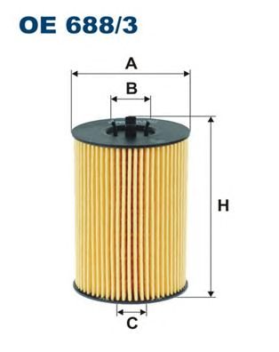 FILTRON oe6883 -  Фильтр масляный