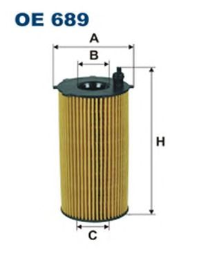 FILTRON oe689 -  Масляный фильтр