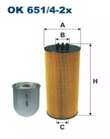 FILTRON ok65142x -  Масляный фильтр