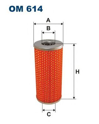 FILTRON om614 -  Масляный фильтр