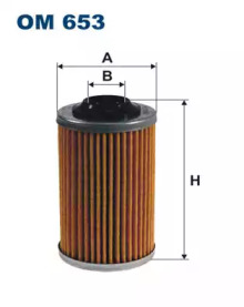 FILTRON om653 -  Фильтр масляный двигателя