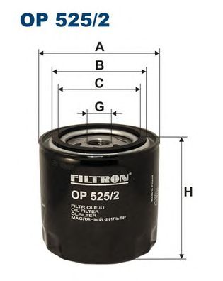 FILTRON op5252 -  Масляный фильтр