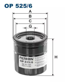 FILTRON op5256 -  Фильтр масляный двигателя