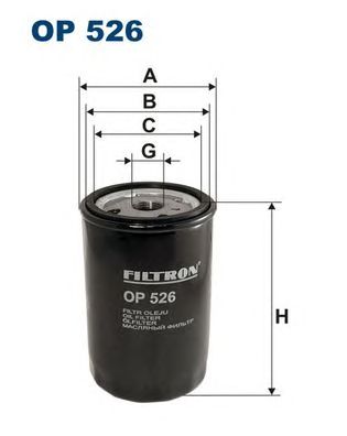 FILTRON op526 -  Масляный фильтр
