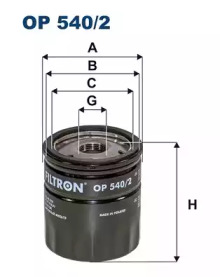 FILTRON op5402 -  Фильтр масляный двигателя