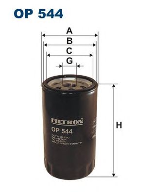 FILTRON op544 -  Масляный фильтр