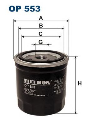 FILTRON op553 -  Масляный фильтр