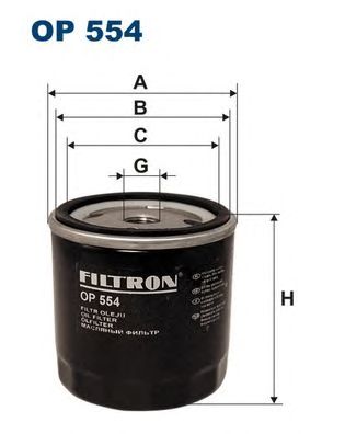 FILTRON op554 -  Масляный фильтр