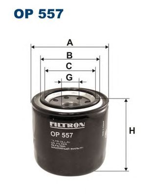 FILTRON op557 -  Масляный фильтр